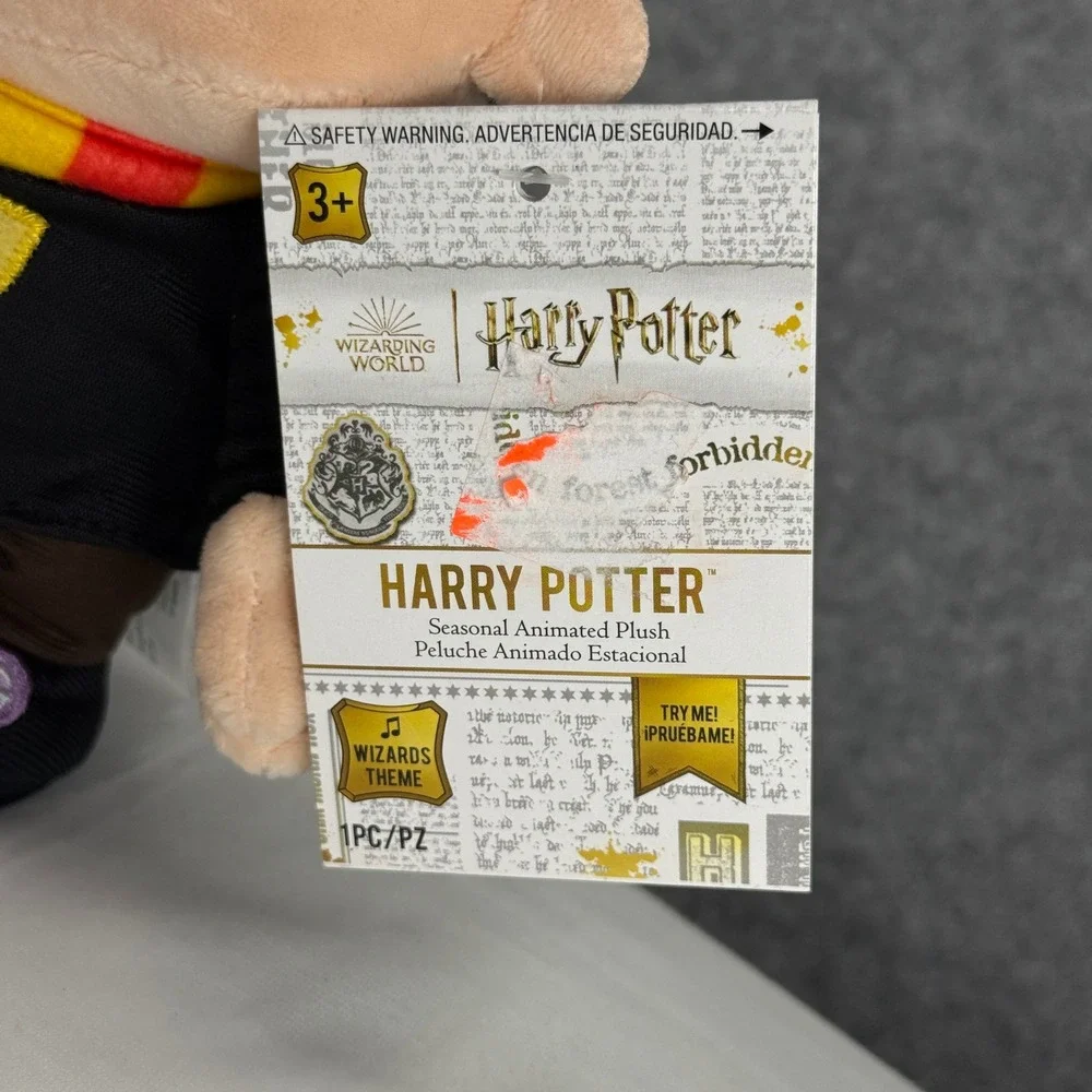 Harry Potter Wizarding World Seasonal Animated Plush Music Wand Gemmy 551234 NEW